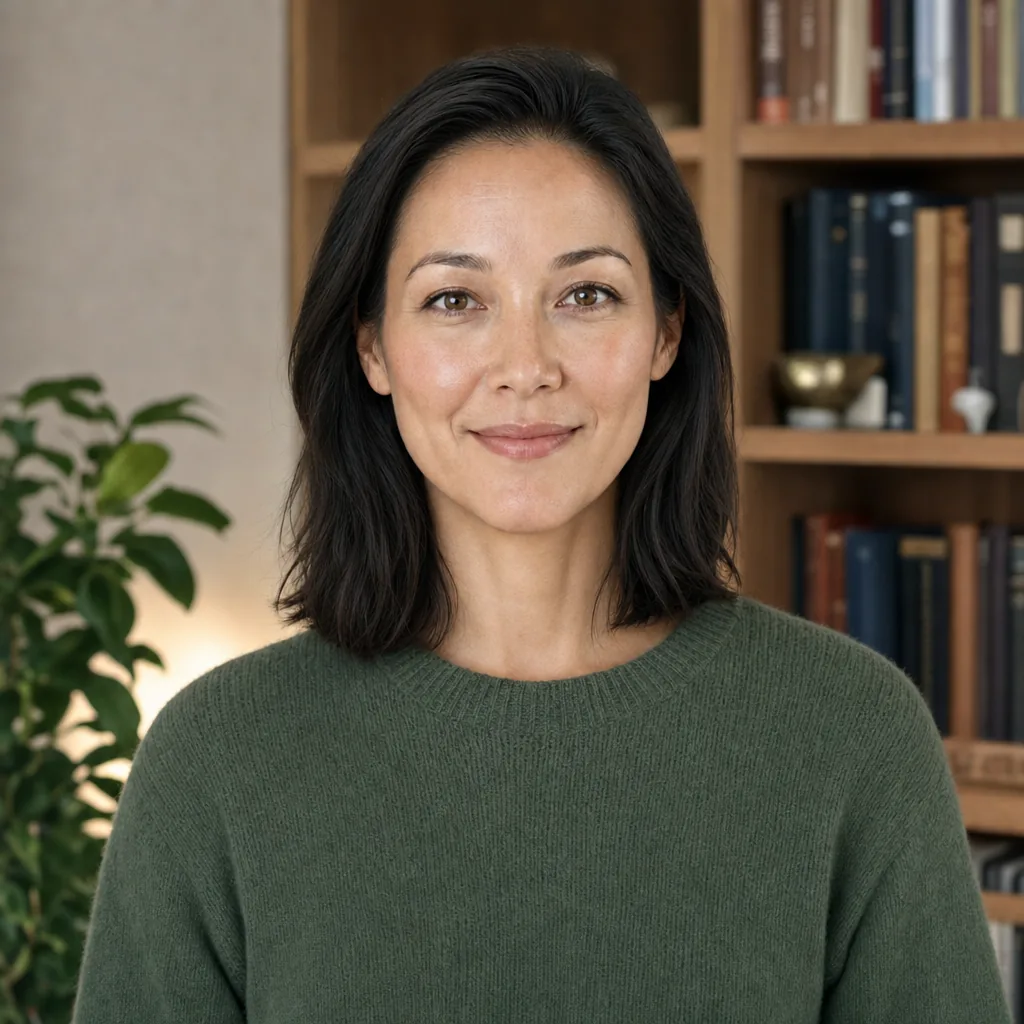 Elena, your coach — as she appears in a live session